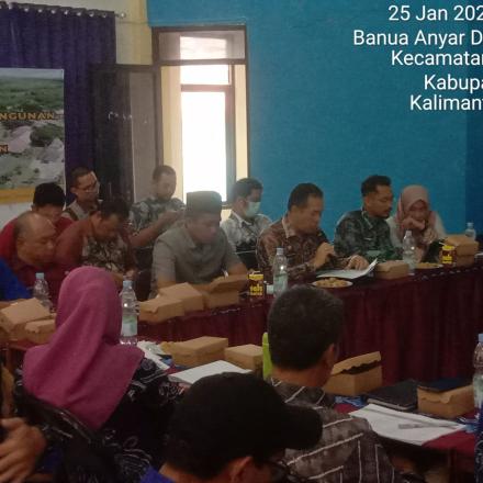 Pambakal Bawahan Seberang Hadiri Rapat Musrenbang Kecamatan Mataraman